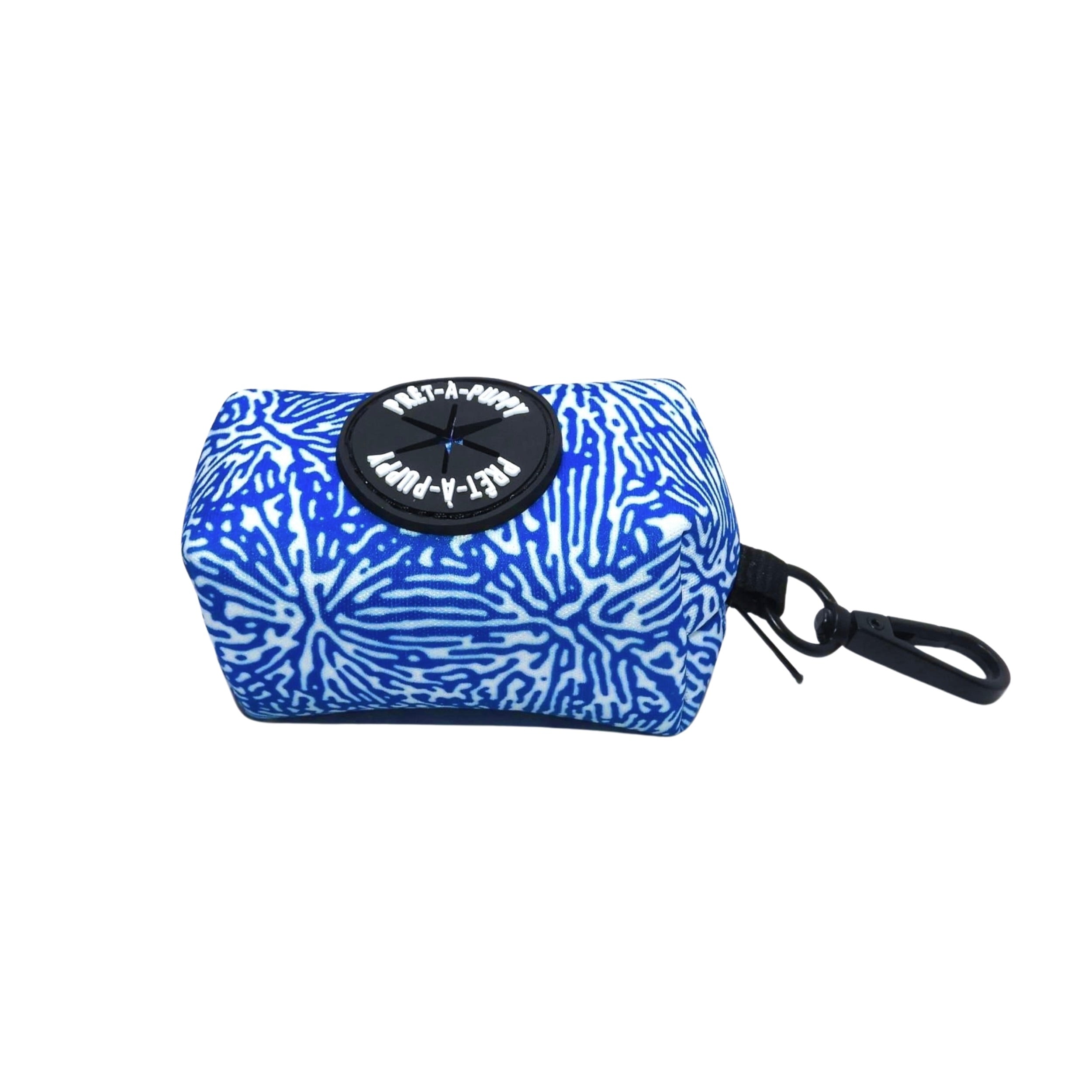 Indigo Crosses Poop Bag Holder Leash Bag by The Foggy Dog - Spotted By  Humphrey